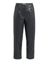 Yaya Kunstleren broek met wortelmod 93913 Hole black