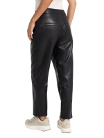 Yaya Kunstleren broek met wortelmod 93913 Hole black