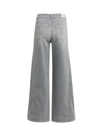 Yaya Denim jeans w. seam - L34 99027 Mid grey denim