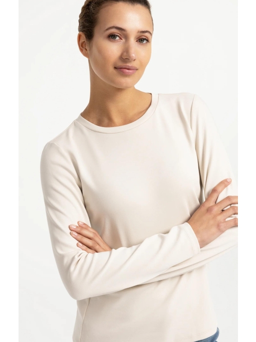 Yaya Longsleeve shirt van stevig ka 30905 Birch