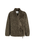 Yaya Kimono-wikkeljas van imitatieb 90814 Slate black brown