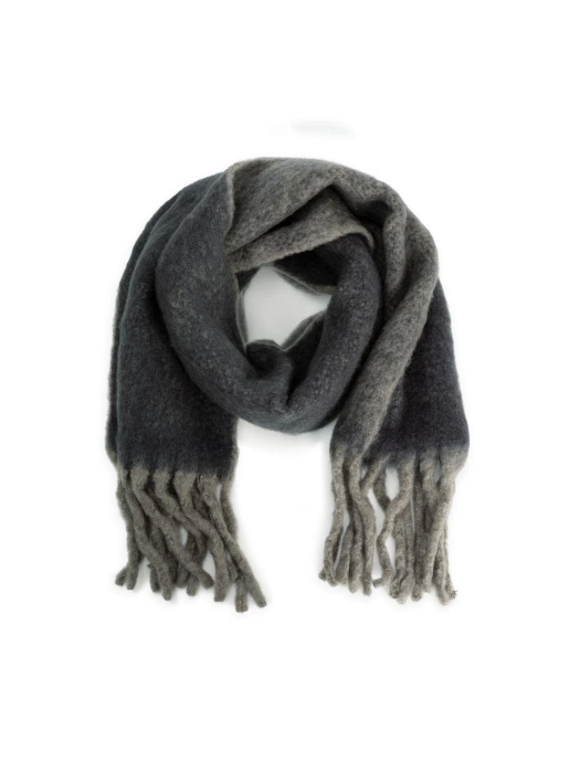 Yaya Geborstelde dubbelzijdige gewe 60052 Full moon grey mel