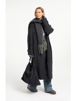 Yaya Geborstelde dubbelzijdige gewe 60052 Full moon grey mel