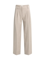 Yaya geweven pantalon 990972 Beige mel