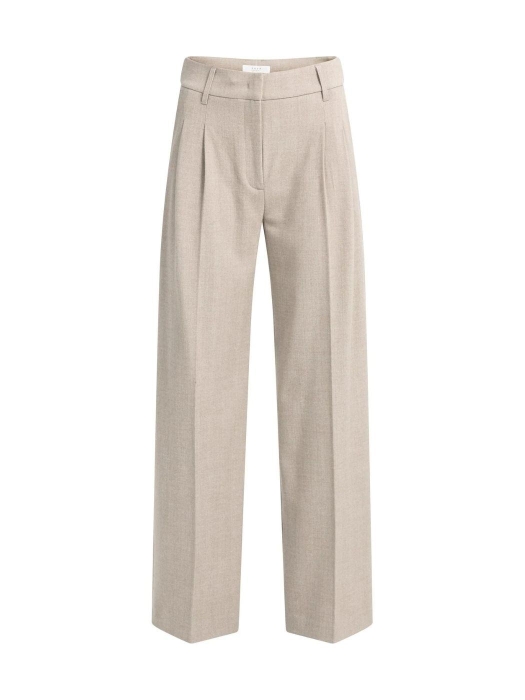 Yaya geweven pantalon 990972 Beige mel