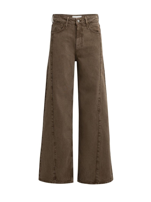 Yaya Lakimitatieleer 911191 Cocoa brown dessin