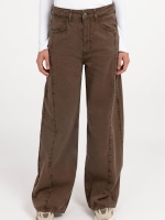 Yaya Lakimitatieleer 911191 Cocoa brown dessin