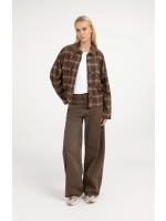 Yaya Lakimitatieleer 911191 Cocoa brown dessin