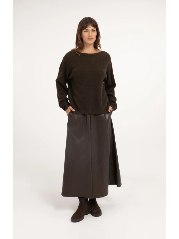 Yaya Midirok van immitatie leer 90840 Delicioso brown