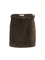 Yaya Minirok van suedine 90840 Delicioso brown