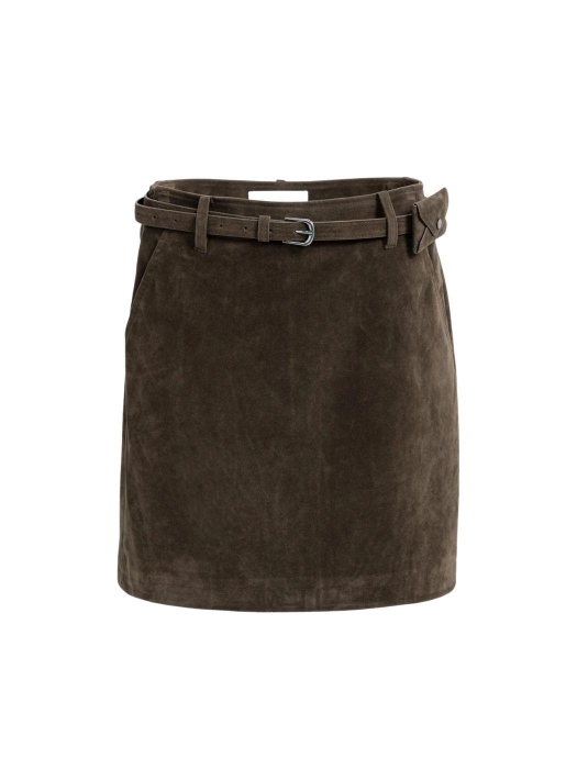 Yaya Minirok van suedine 90840 Delicioso brown
