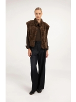 Yaya Top met lange mouwen en 90840 Delicioso brown