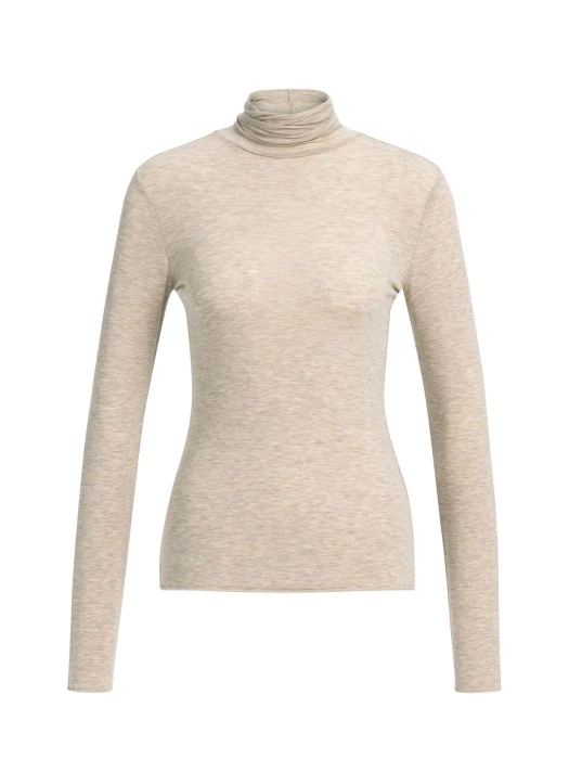 Yaya Jersey coltop 990972 Beige mel