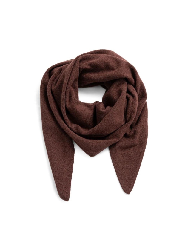 Yaya Nepbont luipaard sjaal 91317 Bitter chocolate red