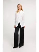 Yaya Hoge taille denim broek - L32 99037 Black denim