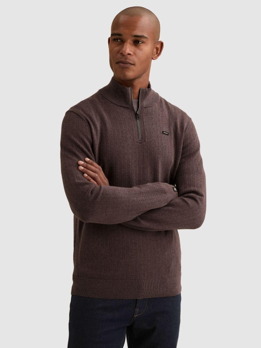 Vanguard Half zip collar gentleman's deal c 4323 Moonscape
