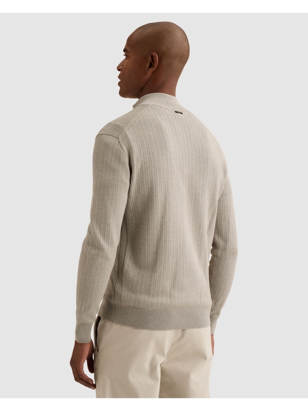 Vanguard Half zip collar gentleman's deal c 9104 Mourning dove