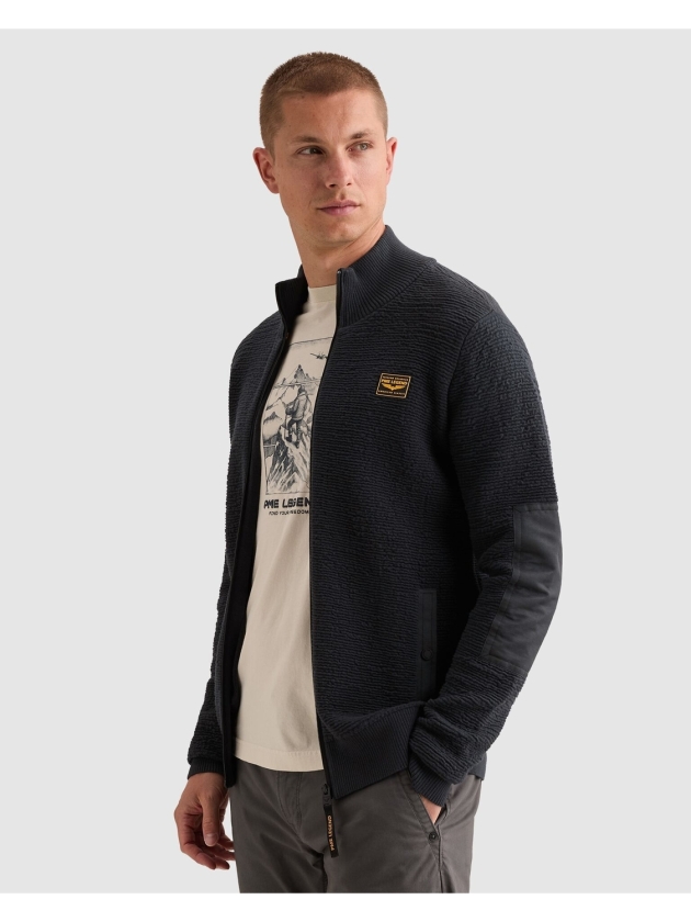 PME Legend Zip jacket texture yarn 5281 Salute