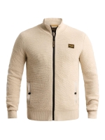 PME Legend Zip jacket texture yarn 7013 Bone white