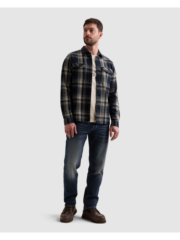PME Legend Long sleeve shirt Yarn Dyed Check 5281 Salute