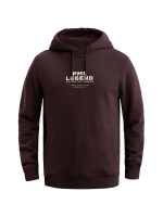 PME Legend Hooded dry peached semi brushed 4357 Dark aubergine