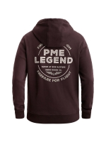PME Legend Hooded dry peached semi brushed 4357 Dark aubergine