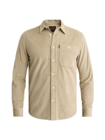 PME Legend Long sleeve shirt Dobby Corduroy 6412 Abbey stone