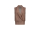 Studio Anneloes Hanne linen look wrap top 2200 latte
