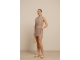 Studio Anneloes Hanne linen look wrap top 2200 latte
