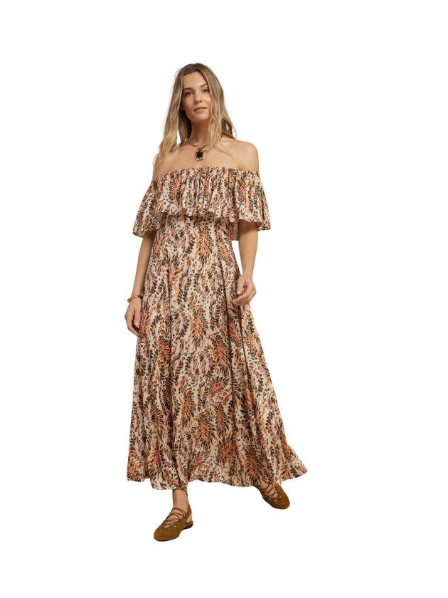 Studio Anneloes Froukje feather dress 9997 multi color