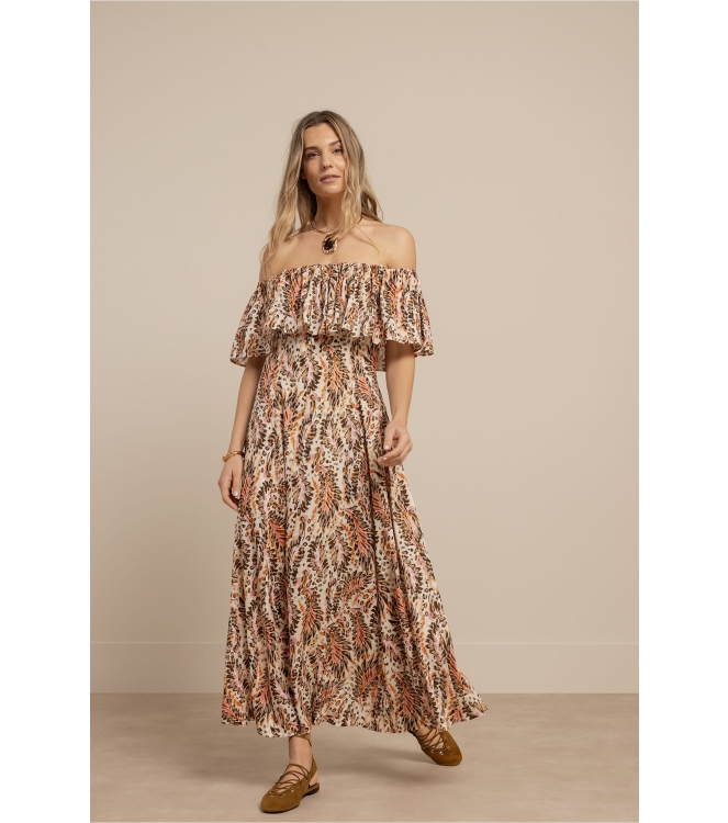 Studio Anneloes Froukje feather dress 9997 multi color