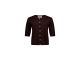 Studio Anneloes Jerry sl cardigan 8700 espresso