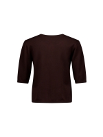 Studio Anneloes Jerry sl cardigan 8700 espresso