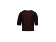 Studio Anneloes Jerry sl cardigan 8700 espresso