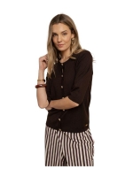 Studio Anneloes Jerry sl cardigan 8700 espresso
