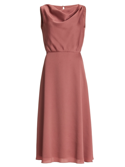 Swing Cocktailkleid aus Satin mit Wasserf 767 Blush rose