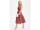 Swing Cocktailkleid aus Satin mit Wasserf 767 Blush rose