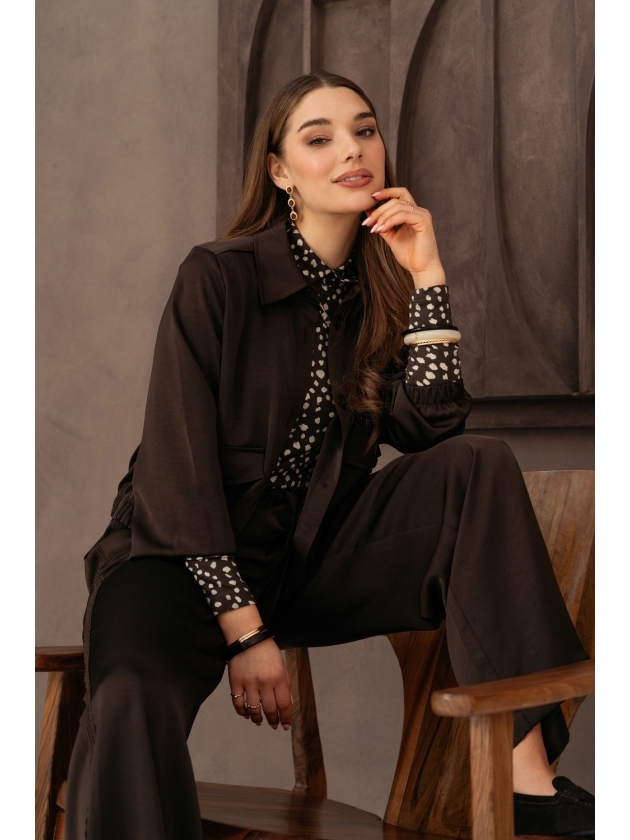 Co Woman NUBIA 65041 ed-dark chocolate