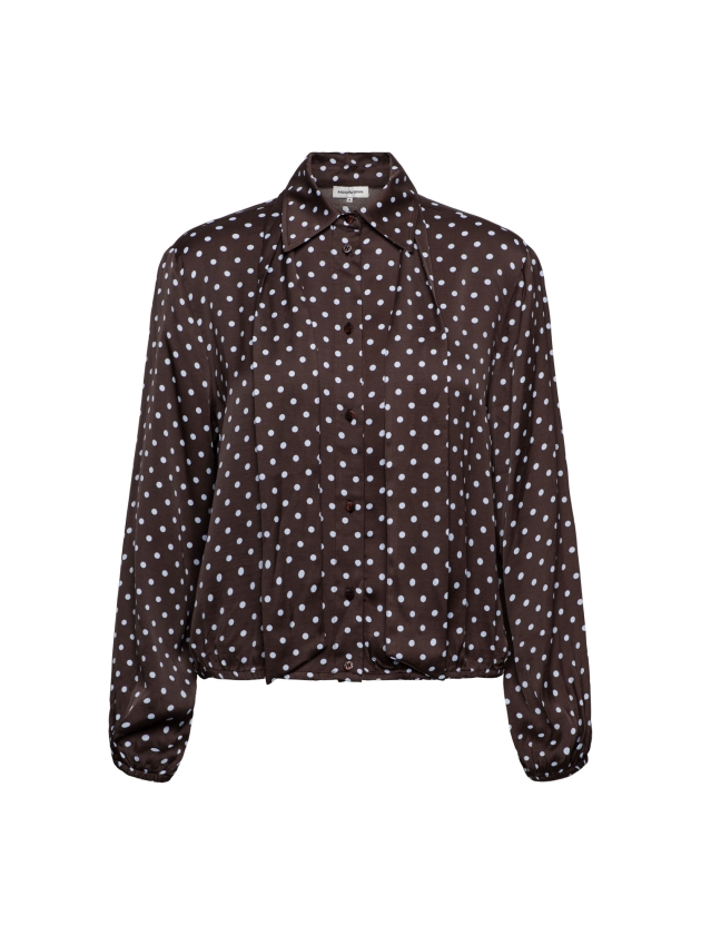 Co Woman ALISHA POLKA 65046 ed-dark chocolate mu