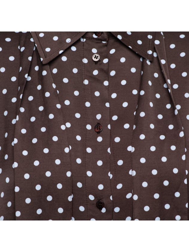 Co Woman ALISHA POLKA 65046 ed-dark chocolate mu