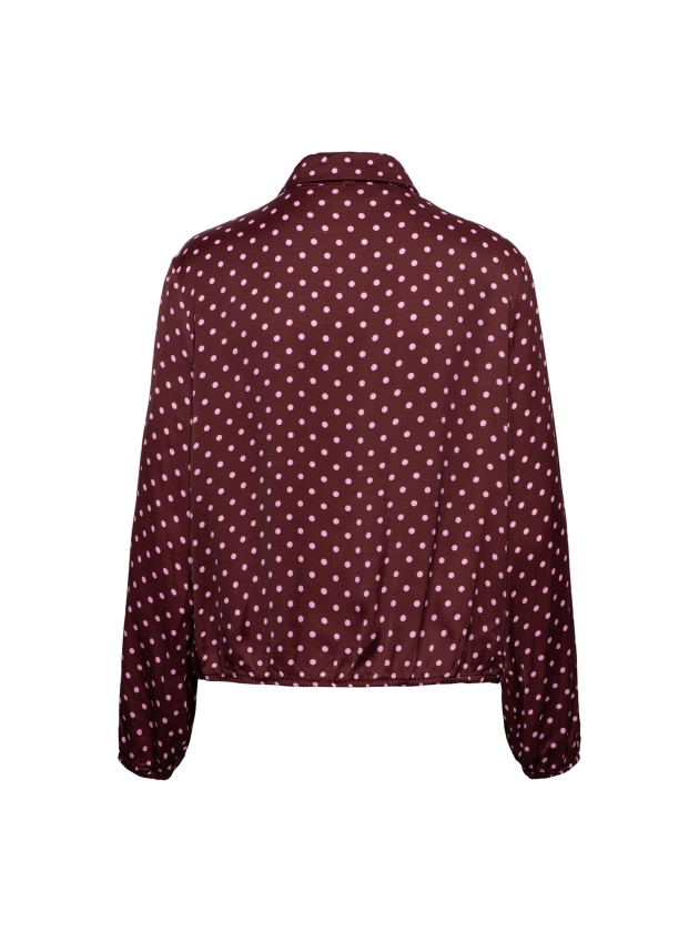 Co Woman ALISHA POLKA 65085 lb-burgundy multi
