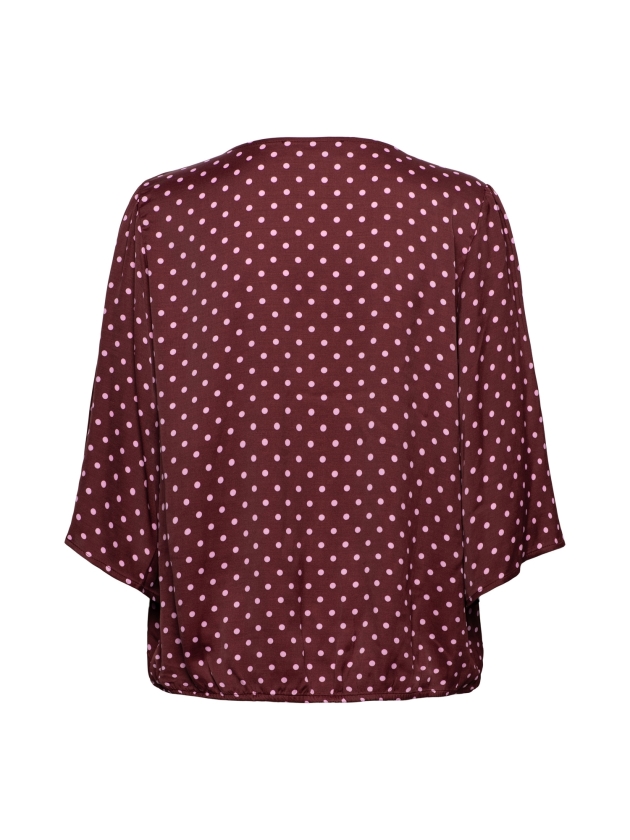 Co Woman ASTER POLKA 65085 lb-burgundy multi