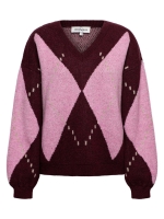 Co Woman BERBER 65085 lb-burgundy multi
