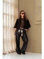 Co Woman TRIS LACE 65041 ed-dark chocolate