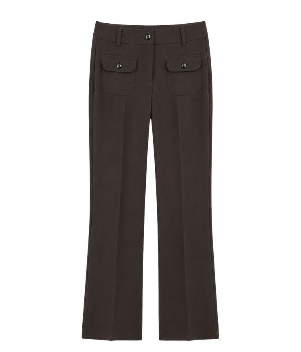 Cambio Farah patched pocket 785 Wash down capuccino