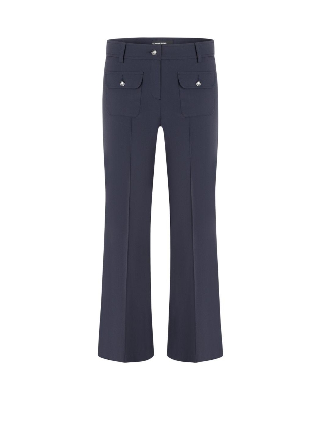 Cambio Farah patched pocket 493 Moonlight blue