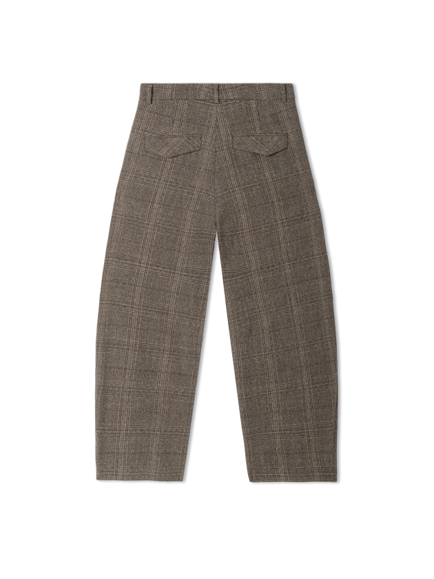 Cambio Edita 870 mouline check brown/grey