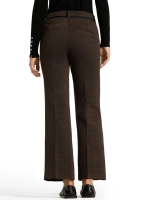 Cambio Francoise cropped 868 Micro tweed espresso/black