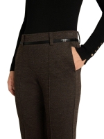 Cambio Francoise cropped 868 Micro tweed espresso/black
