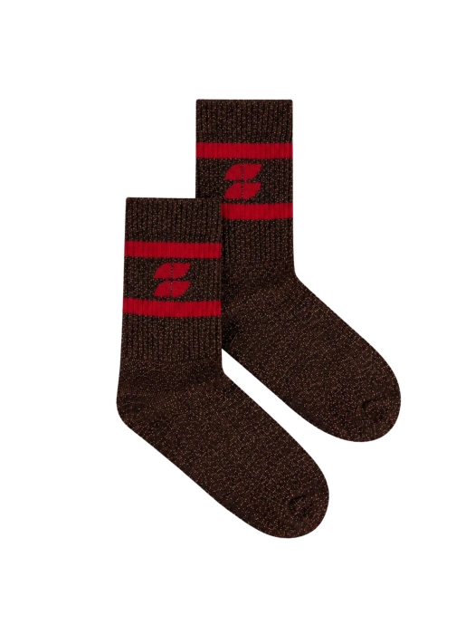 By-Bar Amsterdam logo glitter chocolate socks 1318 lollipop
